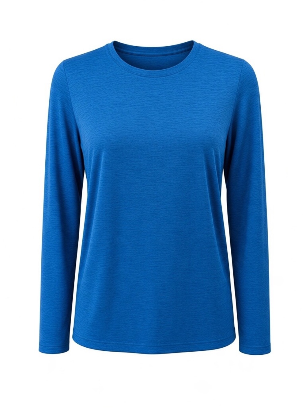 Patagonia Women’s Blue Heather Long Sleeve Crewneck Athletic Performance Shirt M